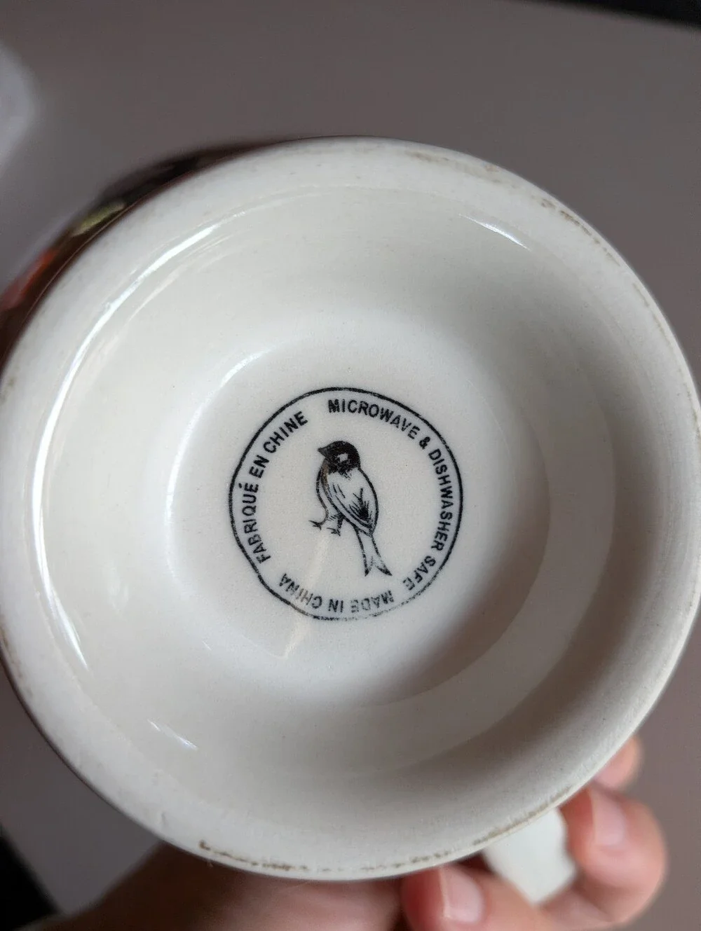 { Anthropologie } Kebaya Footer Pedestal Boho Mug